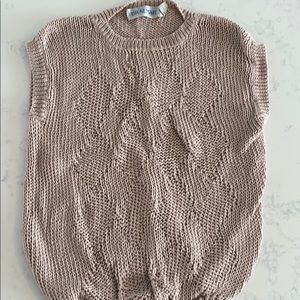 Vintage sleeveless sweater